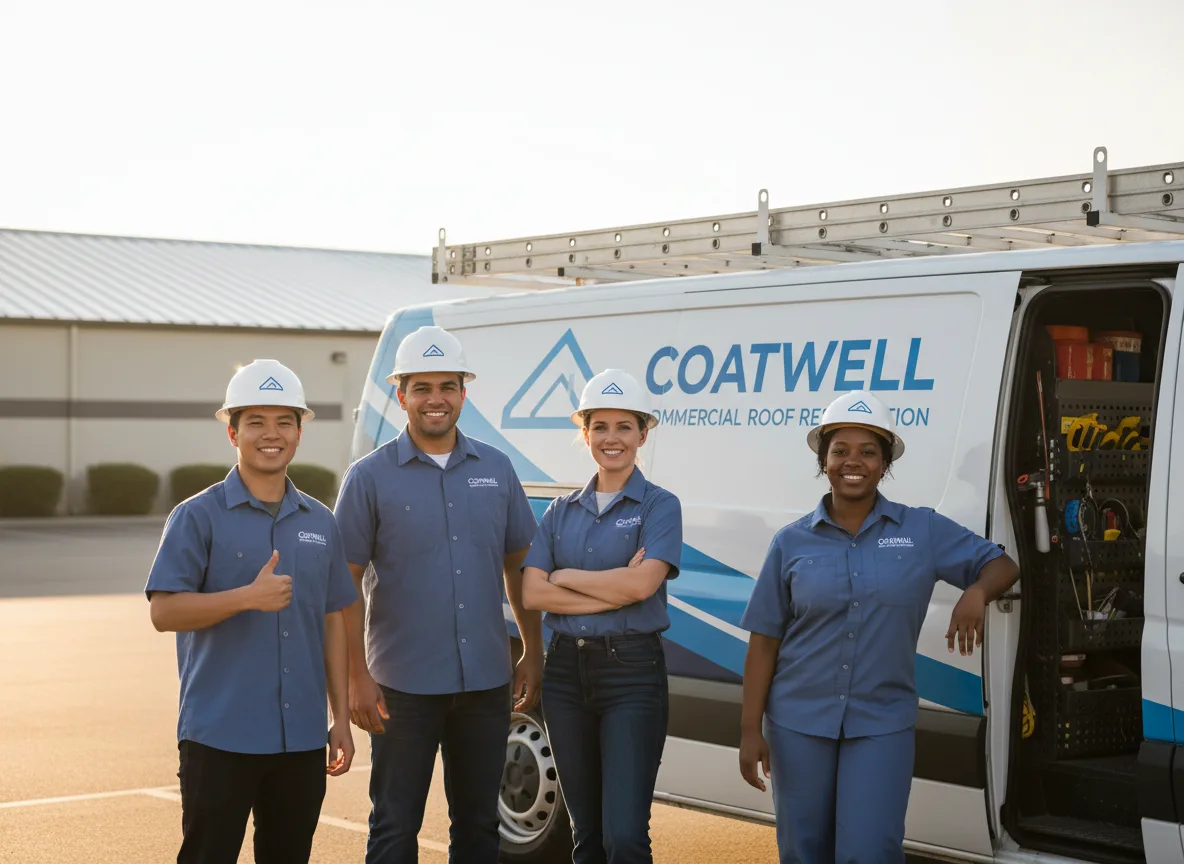 Commercial roof coating company in Leslie, WV